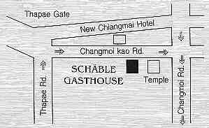 Karte zum Schaeble Gasthouse  (9.1 K)